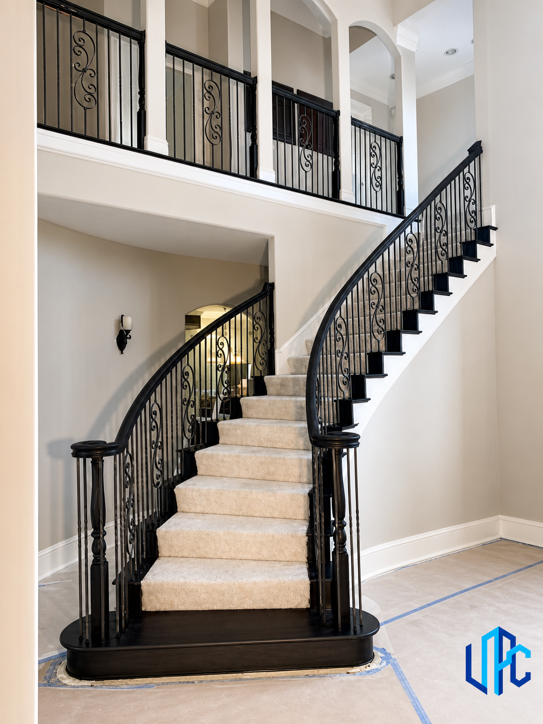 Residential Interior — Staircase & Finish Work
